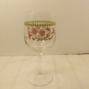 Portmeirion Botanic Garden Gazana Ringens Treasure Flower Wine Glass 1